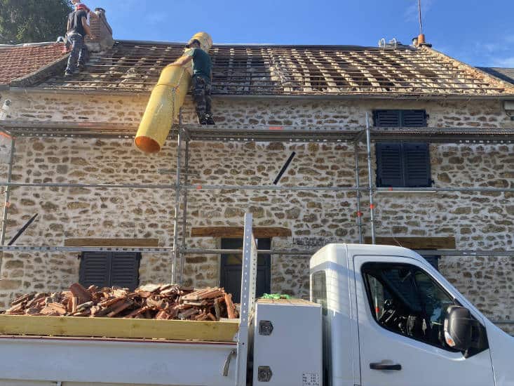 Remplacement de tuiles