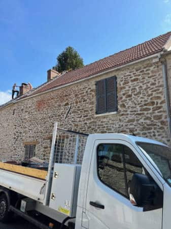 Détail pose gouttière