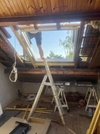Détail pose velux